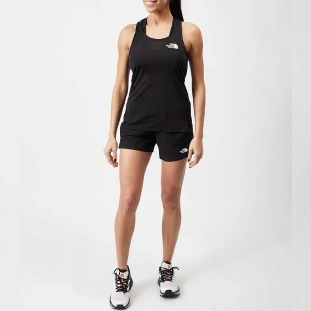 THE NORTH FACE Sunriser Tank Top Women's Medium M Black Excellent Condition